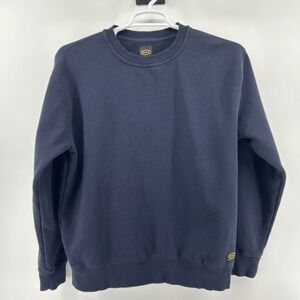 RVCA Sweatshirt Pullover Men's Medium Navy Crew Streetwear Skate Surf Athleisure